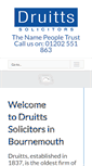 Mobile Screenshot of druitts.co.uk