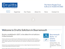 Tablet Screenshot of druitts.co.uk